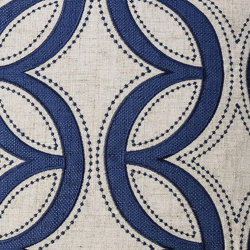 Teri Natural/Indigo 20" X 20" Pillow, Natural & Indigo (2/CTN) - R&R Furniture Gallery (Fountain Valley, CA)