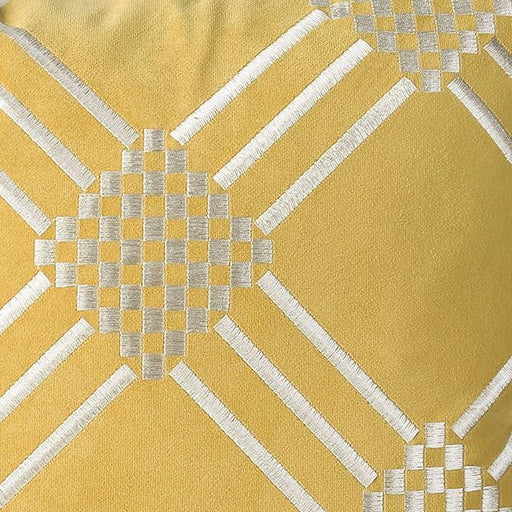 Sam Silver/Gold 20" X 20" Pillow, Silver & Gold (2/CTN) - R&R Furniture Gallery (Fountain Valley, CA)