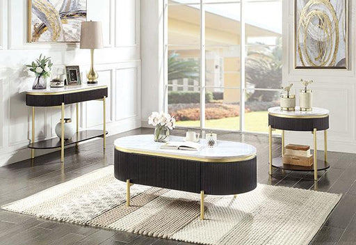 KOBLENZ Sofa Table, Dark Walnut - R&R Furniture Gallery (Fountain Valley, CA)