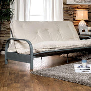 KNOX White 8" White Futon Mattress w/ Inner Spring - R&R Furniture Gallery (Fountain Valley, CA)