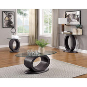 Lodia Gray Sofa Table - R&R Furniture Gallery (Fountain Valley, CA)