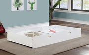 PRIAM Trundle/Drawers, White/Gray - R&R Furniture Gallery (Fountain Valley, CA)