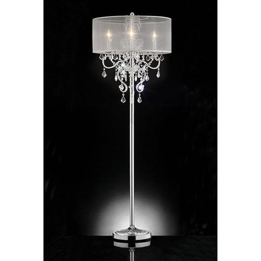 Rigel Silver 63"H Floor Lamp - R&R Furniture Gallery (Fountain Valley, CA)