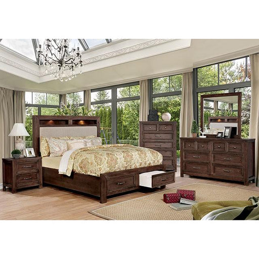 Tywyn Dark Oak Mirror - R&R Furniture Gallery (Fountain Valley, CA)