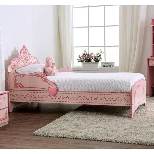 PRINCESS CROWN SINGLE BED Twin Bed - R&R Furniture Gallery (Fountain Valley, CA)