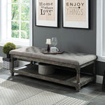 Tanya Gray Bench - R&R Furniture Gallery (Fountain Valley, CA)
