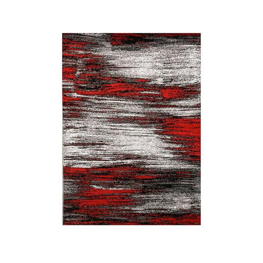 Sivas Gray/Red 5' X 8' Area Rug - R&R Furniture Gallery (Fountain Valley, CA)