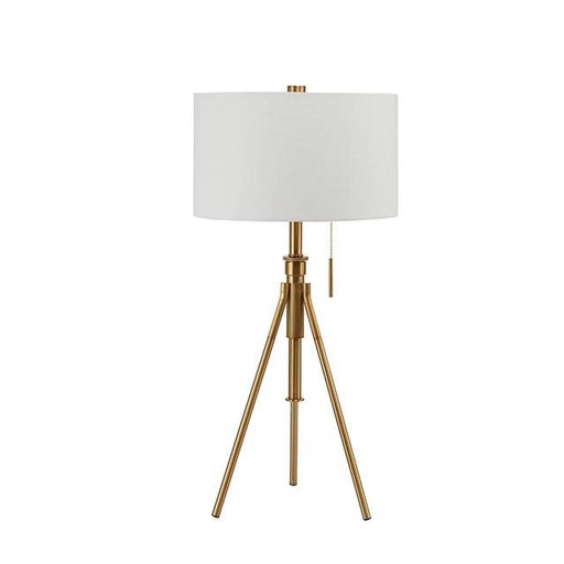 Zaya Stained Gold Table Lamp - R&R Furniture Gallery (Fountain Valley, CA)