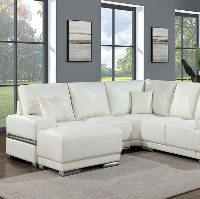ALTHEA Sectional, White - R&R Furniture Gallery (Fountain Valley, CA)