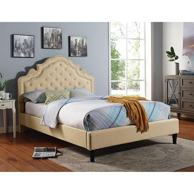 Aubree Cal.King & E.King Bed - R&R Furniture Gallery (Fountain Valley, CA)