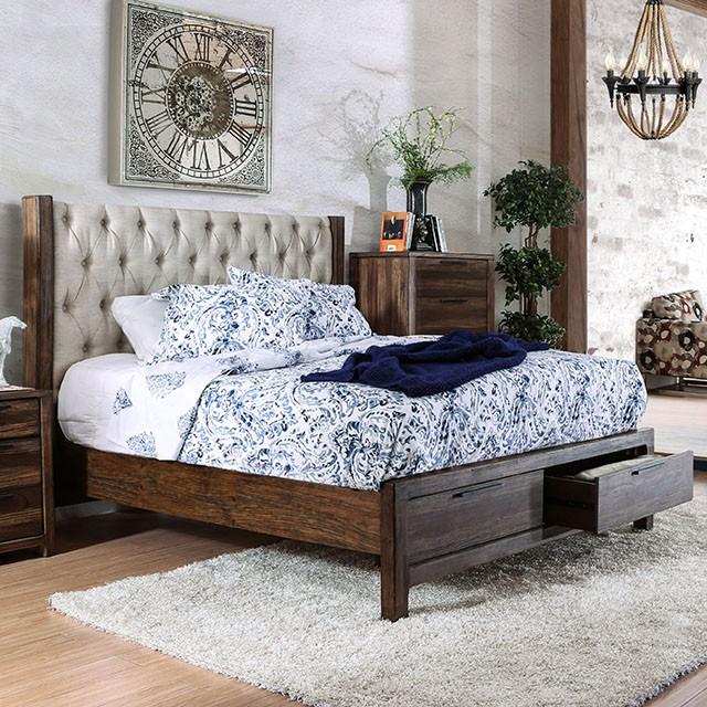 Hutchinson E.King & Cal.King Bed - R&R Furniture Gallery (Fountain Valley, CA)