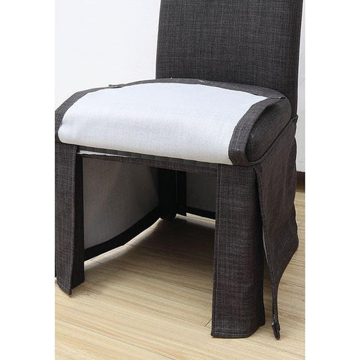 Kortrijk Side Chair Brown - R&R Furniture Gallery (Fountain Valley, CA)