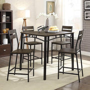 Westport 5 Pc. Counter Ht. Table Set - R&R Furniture Gallery (Fountain Valley, CA)