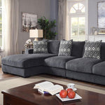 Kaylee Gray Large L-Shaped Sectional - R&R Furniture Gallery (Fountain Valley, CA)