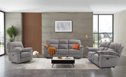 JOSIAS Sofa, Light Gray Fabric - R&R Furniture Gallery (Fountain Valley, CA)