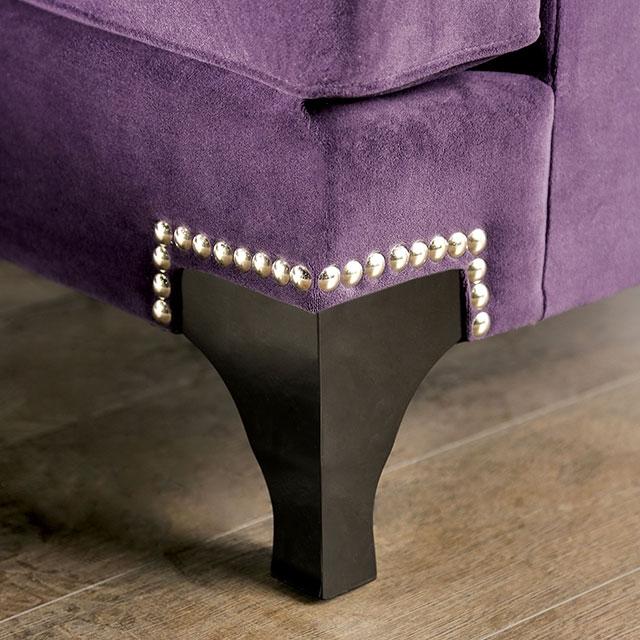 Sisseton Purple Sofa - R&R Furniture Gallery (Fountain Valley, CA)