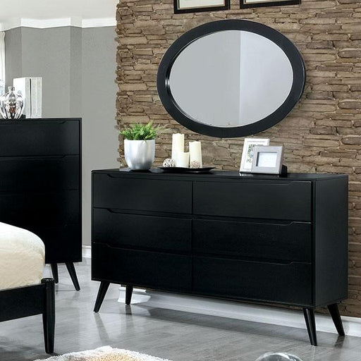 LENNART II Black Dresser - R&R Furniture Gallery (Fountain Valley, CA)