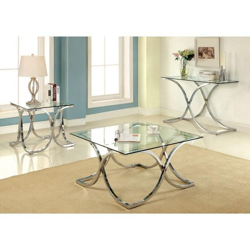 LUXA Chrome End Table - R&R Furniture Gallery (Fountain Valley, CA)