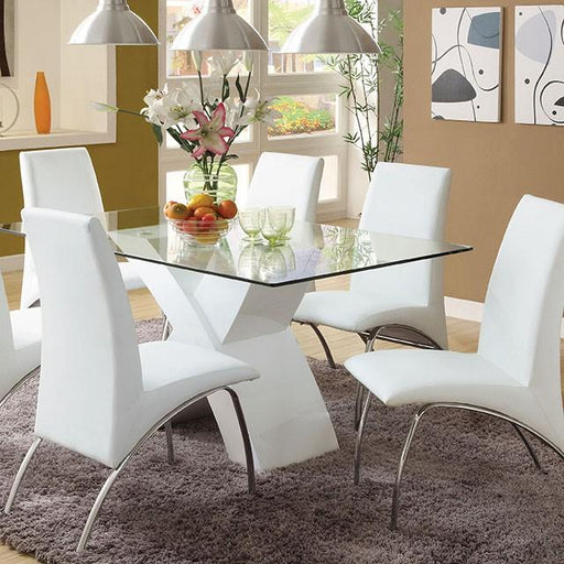 Wailoa White Dining Table - R&R Furniture Gallery (Fountain Valley, CA)