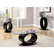 LODIA III Black Sofa Table, Black - R&R Furniture Gallery (Fountain Valley, CA)