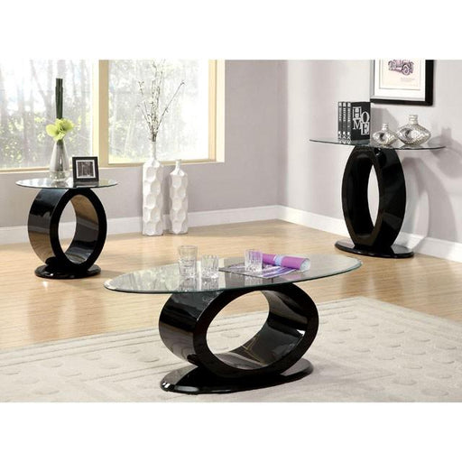 LODIA III Black End Table, Black - R&R Furniture Gallery (Fountain Valley, CA)