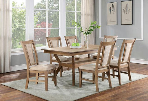 UPMINSTER Dining Table, Natural Tone - R&R Furniture Gallery (Fountain Valley, CA)