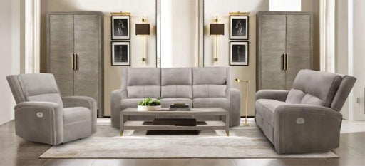 VASILIOS Power Loveseat, Taupe - R&R Furniture Gallery (Fountain Valley, CA)