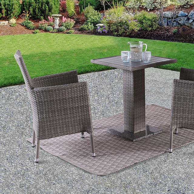 Aminta Patio Bistro Set (3 & 5 PC) - R&R Furniture Gallery (Fountain Valley, CA)