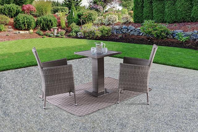 Aminta Patio Bistro Set (3 & 5 PC) - R&R Furniture Gallery (Fountain Valley, CA)
