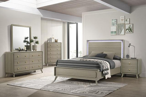 Rainier E.King Bed - R&R Furniture Gallery (Fountain Valley, CA)
