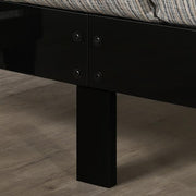 Magdeburg Bed Black & White - R&R Furniture Gallery (Fountain Valley, CA)