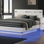 Erlach Bed Black & White - R&R Furniture Gallery (Fountain Valley, CA)
