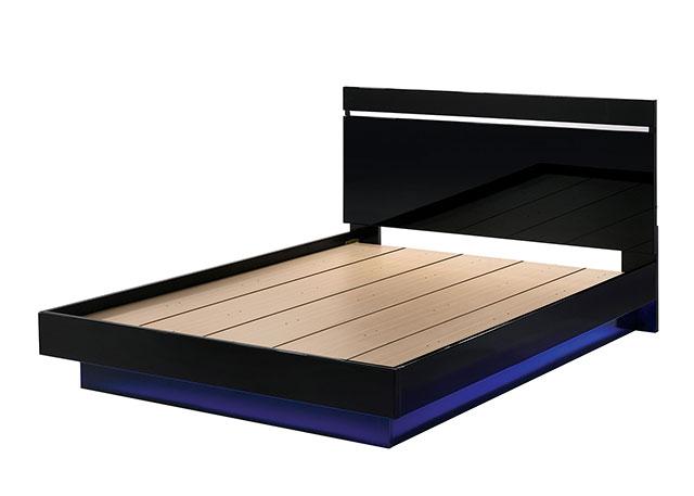 Erlach Bed Black & White - R&R Furniture Gallery (Fountain Valley, CA)