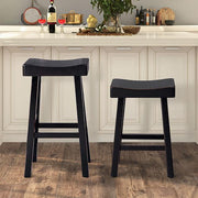 Biasca 29" Stool (2/CTN) White, Brown, & Black - R&R Furniture Gallery (Fountain Valley, CA)