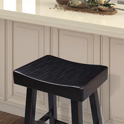 Biasca 29" Stool (2/CTN) White, Brown, & Black - R&R Furniture Gallery (Fountain Valley, CA)