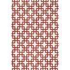 Carla Area Rug Red - R&R Furniture Gallery (Fountain Valley, CA)