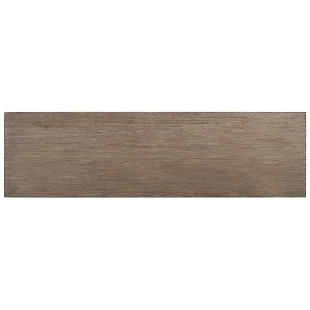 CAERLEON 3 Pc. Counter Ht. Table Set, Wire-brushed Gray - R&R Furniture Gallery (Fountain Valley, CA)