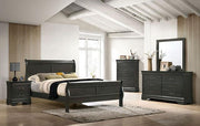 Louis Philippe Night Stand Gray - R&R Furniture Gallery (Fountain Valley, CA)