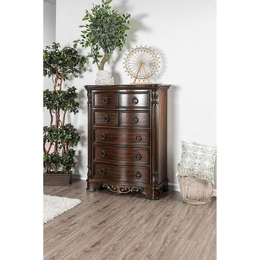 Menodora Brown Cherry Chest - R&R Furniture Gallery (Fountain Valley, CA)