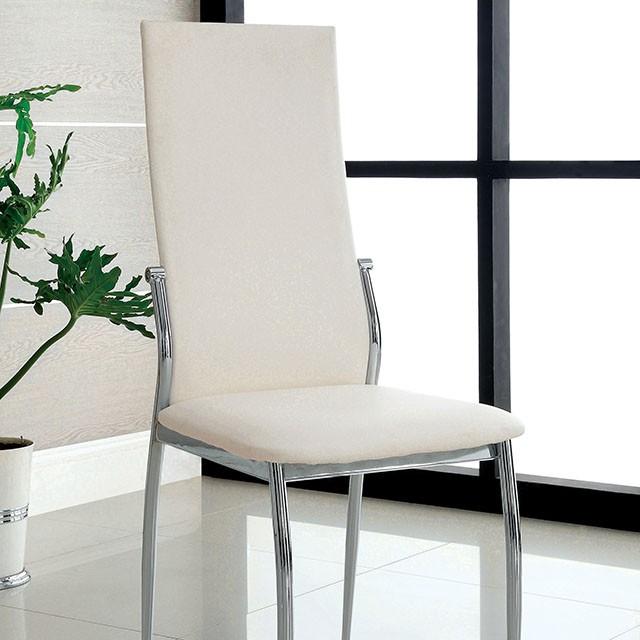 Kalawao White Side Chair (2/CTN) - R&R Furniture Gallery (Fountain Valley, CA)