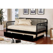 Linda Black Twin Daybed - R&R Furniture Gallery (Fountain Valley, CA)