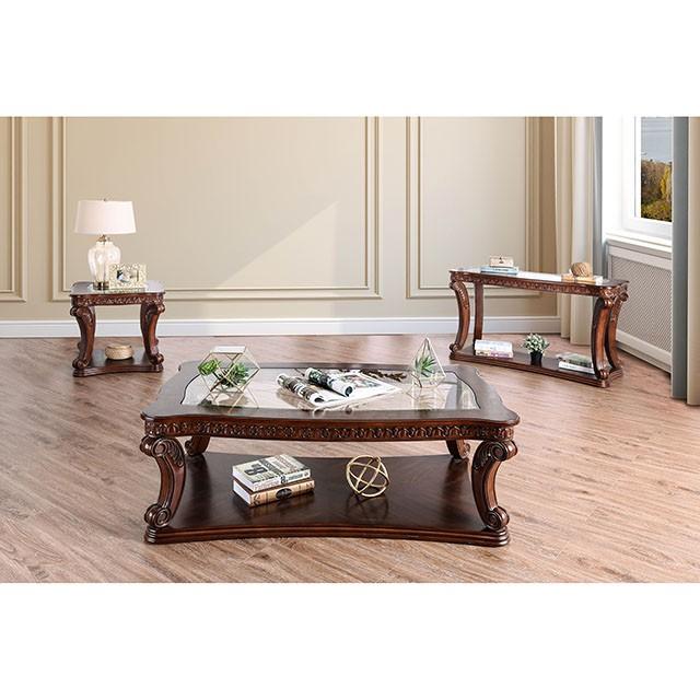 Walworth Dark Oak Sofa Table - R&R Furniture Gallery (Fountain Valley, CA)