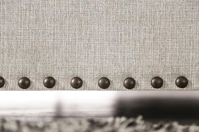 PICOTEE Sofa, Light Gray/Black - R&R Furniture Gallery (Fountain Valley, CA)