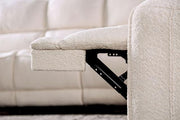 MORCOTE Power Recliner, Beige - R&R Furniture Gallery (Fountain Valley, CA)