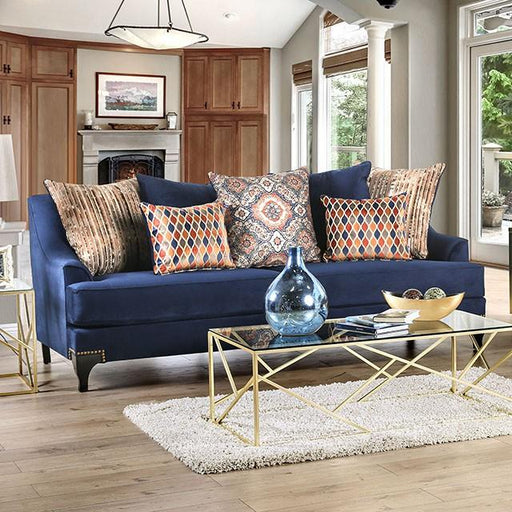 Sisseton Navy Sofa - R&R Furniture Gallery (Fountain Valley, CA)