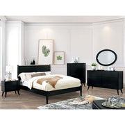 LENNART II Black Oval Mirror - R&R Furniture Gallery (Fountain Valley, CA)