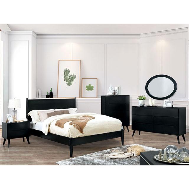 LENNART II Black Dresser - R&R Furniture Gallery (Fountain Valley, CA)
