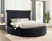 Delilah Bed Black - R&R Furniture Gallery (Fountain Valley, CA)