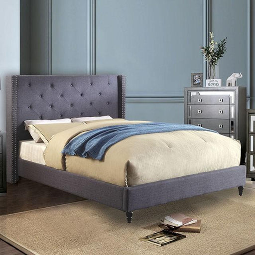 Anabelle Bed Blue & Gray - R&R Furniture Gallery (Fountain Valley, CA)