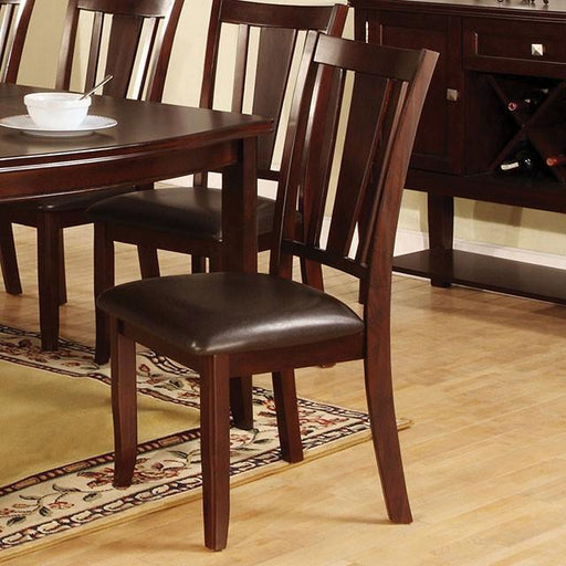 Edgewood I Espresso Side Chair (2/CTN) - R&R Furniture Gallery (Fountain Valley, CA)